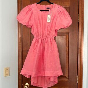 Vineyard Vines | Puff Sleeve Cutout Dress